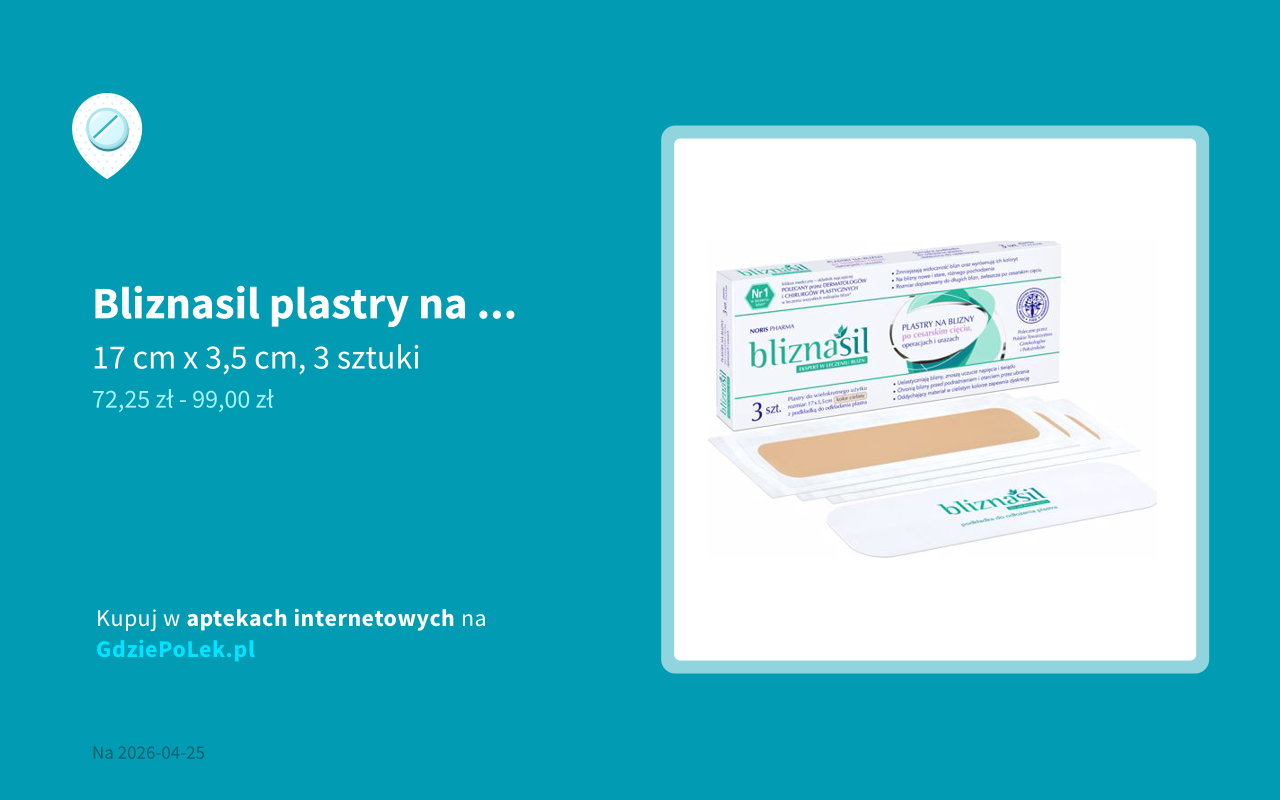 Bliznasil plastry na blizny po cesarskim cięciu, operacjach i urazach ...
