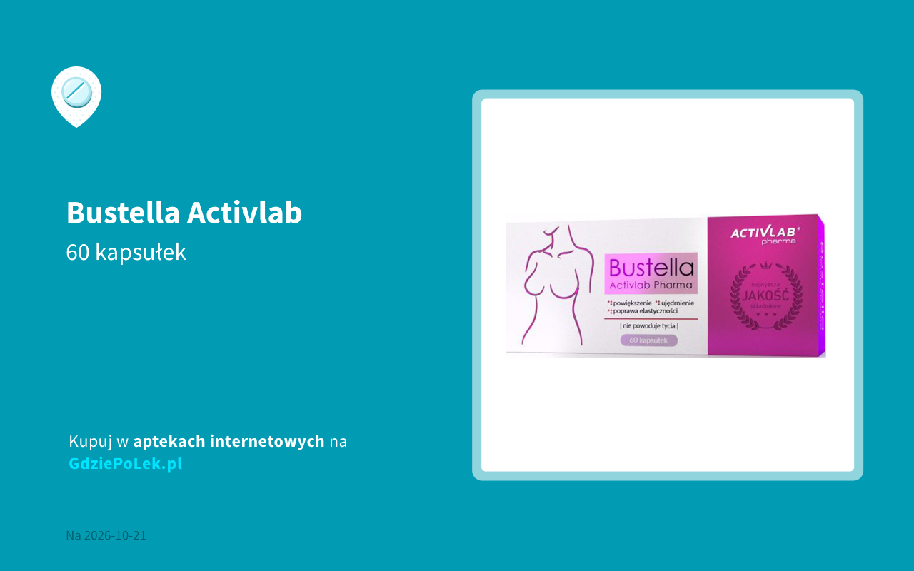 Bustella Activlab cena i dostępność w aptekach internetowych i ...