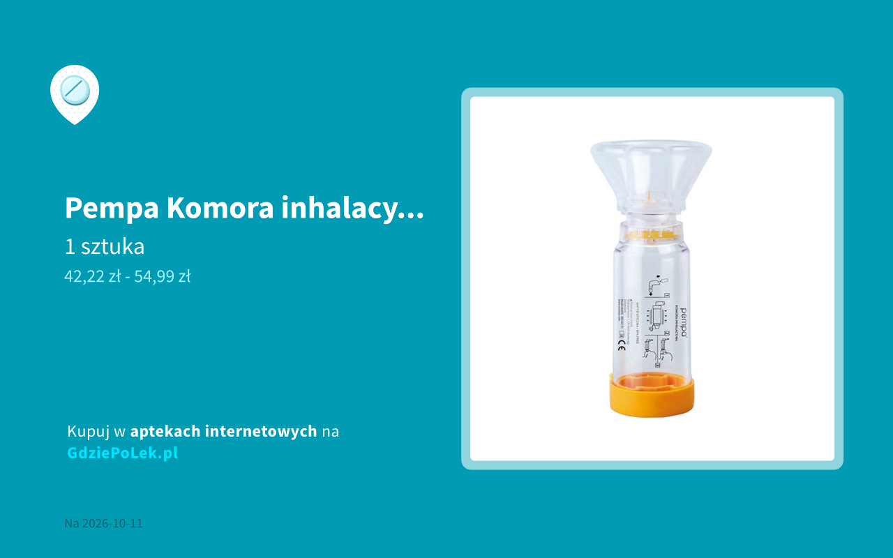 Pempa Komora inhalacyjna AS200 dla dzieci w wieku 1-5 lat cena i ...